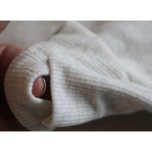 Athleta 659310 Women's Sz L/Tall Fog Gray Heather Coaster Luxe Sweatshirt Dress - Picture 9 of 16